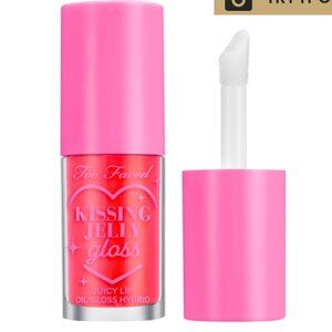 Too Faced Kissing Jelly Hydrating Lip Oil Gloss- Sour Watermelon